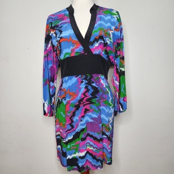 Plenty by Tracy Reese Silk Kimono Dress Size 8 - Picture 1 of 12